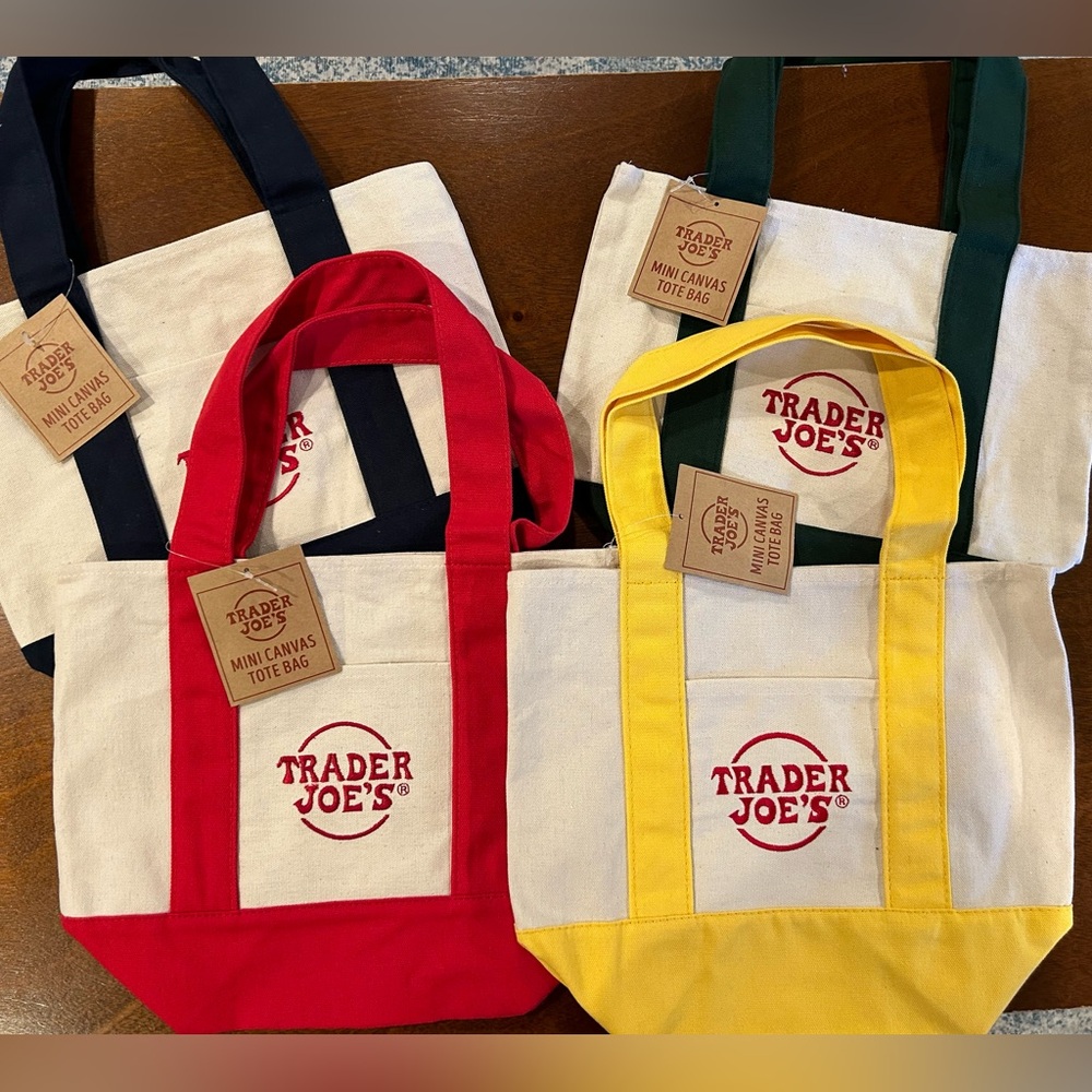 Trader Joe’s mini totes - set of 4.